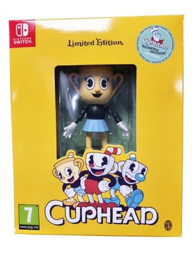 CUPHEAD LIMITED EDITION SWITCH PL PO POLSKU KARDRIDŻ NOWA W FOLII + FIGURKA
