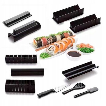 НАБОР ДЛЯ ПРИГОТОВЛЕНИЯ СУШИ - ПРОФЕССИОНАЛЬНЫЙ - 11 ШТ.
