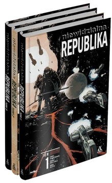 NIEWIDZIALNA REPUBLIKA Tom 1-3 zestaw NOWE folia