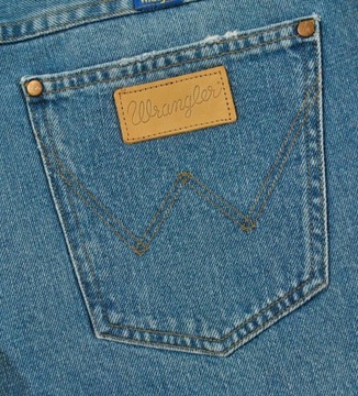 WRANGLER spodenki JEANS blue DENIM SHORT _ W29