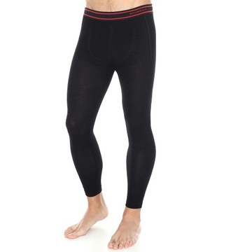 Legginsy męskie Brubeck ACTIVE WOOL Termoaktywne L