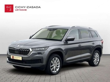 Skoda Kodiaq I SUV Facelifting 2.0 TDI SCR 200KM 2022 Skoda Kodiaq 2.0TDI 200KM DSG STYLE 4X4 MATRIX HAK Kamera NiskiPrzebieg AS
