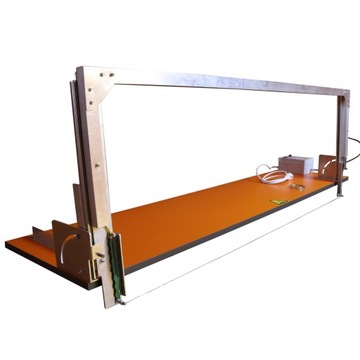 Машина гильотинного типа для резки пенопласта и стиродура 400°C COMBO