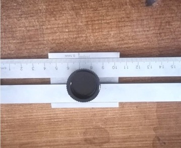 Линейка, выдвижной маркер 0-300 мм INOX LIMIT