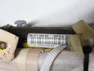 CITROEN DS4 11-15 ZÁVĚS VZDUCHOVÁ PRAVÁ AIRBAG 9687158680