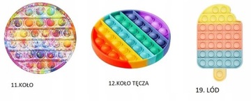 ИГРУШКА АНТИСТРЕСС POP IT ИГРУШКИ НЕПОСЕДА РАЗНЫЕ