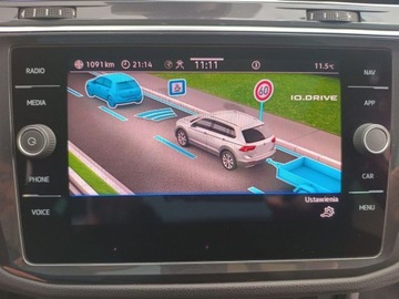 Volkswagen Tiguan II SUV Facelifting 2.0 TDI 200KM 2020 Volkswagen Tiguan FV23, 4x4, webasto, panorama, hak, LED Matrix, APP Conne, zdjęcie 23
