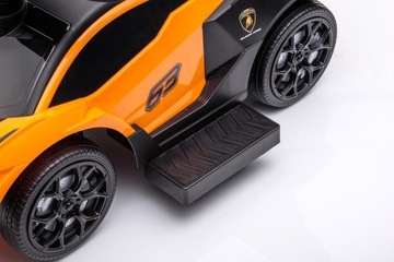 Ездовой автомобиль с толкачом Lamborghini Essenza SCV12 оранжевый