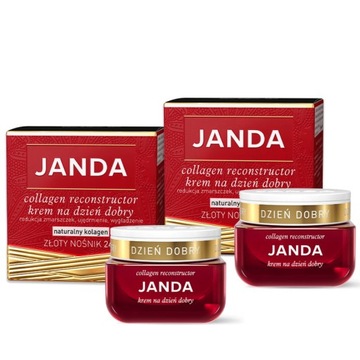 Janda Zestaw na Prezent Duopack krem Collagen Reconstruktor na dzień x2
