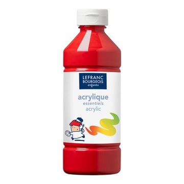 Farba akrylowa - czerwona - Lefranc Bourgeois- 500ml