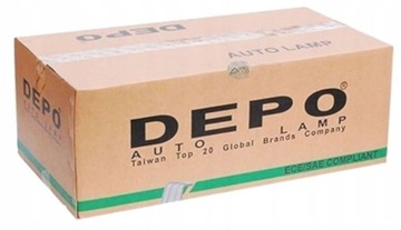 DE 442-2015L-UE LAMPA PRZECIWMGIELNA OPEL ASTRA H/ ZAFIRA B H3 04-15 LE