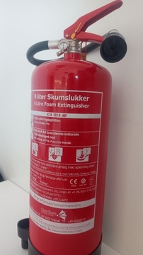 Огнетушитель ПЕННЫЙ 9л Манометр Самый эффективный ДОМ ЗАЛ КУХНЯ Мастерская 6л