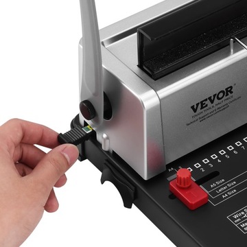 Переплетная машина VEVOR Переплетная машина катушечного типа, ручная, модель 34, без питания