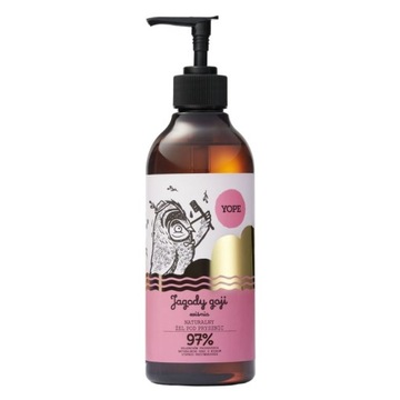 YOPE ŻEL POD PRYSZNIC JAGODY GOJI WIŚNIA 400ml