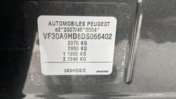 Peugeot 5008 I Minivan 1.6 HDi FAP 115KM 2013 Peugeot 5008 1.6HDi 115PS OPŁACONY Bezwypadkowy, zdjęcie 22