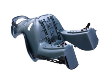 ELIBAS Серое детское велосипедное сиденье