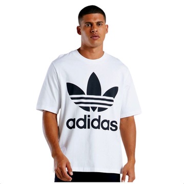 Adidas męska SOLIDNA koszulka GRUBA BAWEŁNA T-shirt Originals