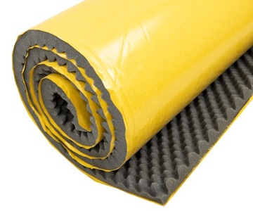 ВОЛНА Коврик самоклеющийся из акустической пены 2х1м 2см для конференц-зала