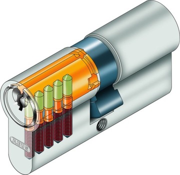 ВСТАВКА ДЛЯ ЗАМКА ABUS C83 30/80 ЛАТУНЬ