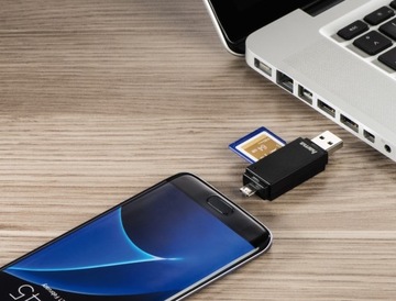 КАРТРИДЕР Hama SD/MicroSD 2 В 1 USB/microUSB 2.0
