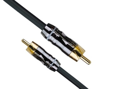 Kabel audio cinch do subwoofera Klotz 1RCA x RCA przewód - 5m