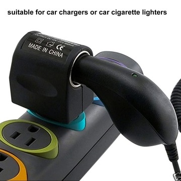 Автомобильный адаптер с 240 В переменного тока на 12 В постоянного тока