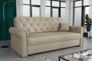 wolnostojąca duża sofa VIGA IV ROMA chesterfield