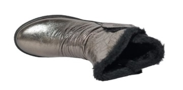 Зимние ботинки Manitu 990153-92 серебристые r40