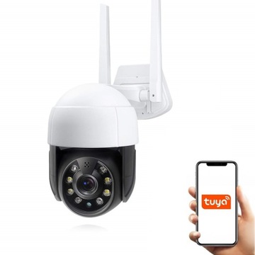 KAMERA ZEWNĘTRZNA OBROTOWA WIFI SMARTQUAL 5MPX