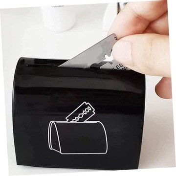 1 ящик для бритв для хранения жестяного утюга