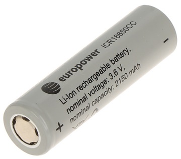 AKUMULATOR LI-ION BAT-ICR18650CC/EP 3.6 V EUROPOWE