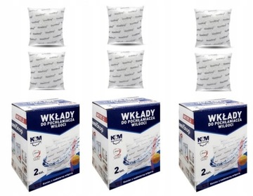 6x Wkład do pochłaniacza wilgoci Humistop zapas K&M