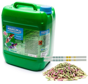 ZOOLEK AQUACLAR 5L KLARUJE ZWALCZA GLONY + GRATISY