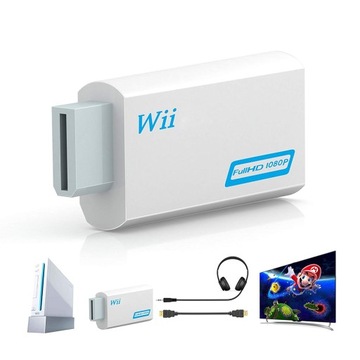 АДАПТЕР КОНВЕРТЕР Wii в HDMI 1080p АДАПТЕР