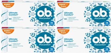 O.B. Tampony ProComfort Super higieniczne 16 szt