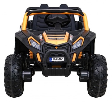 Buggy UTV 2000M Racing Auto na akumulator Złoty + MP3 Dźwięki Światła + Pil