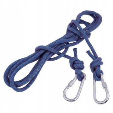 5M 10mm zewnętrzna lina wspinaczkowa Rescue Blue