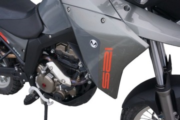 Malaguti Dune 125 2021-23 КОМПЛЕКТ наклеек шпона БЕЛЫЙ ЧЕРНЫЙ СЕРЫЙ.