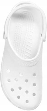 KLAPKI DAMSKIE CROCS CLASSIC BIAŁE SANDAŁY R. 36-37