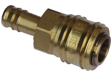 Szybkozłącze Pod Wąż Pneumatyczny 12mm Mosiężne