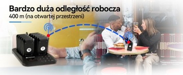 Retekess TD157S Звонок для клиентов, Беспроводная пейджерная система, 10 пейджеров