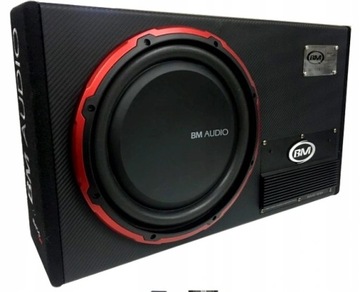 АКТИВНЫЙ УСИЛИТЕЛЬ САБВУФЕРА, БАСОВАЯ КОРОБКА + КАБЕЛИ