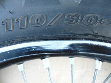 КОЛЕСО KAWASAKI KXF 450 ЗАДНИЙ ОБОД 110/90-19