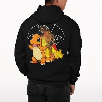 BLUZA Z KAPTUREM POKEMON CHARMANDER