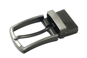 OBROTOWA KLAMRA DO PASKA 30MM(+-1mm) CIEMNY NIKIEL