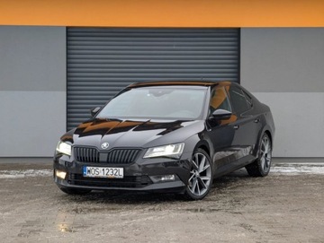 Skoda Superb III Liftback 2.0 TDI 150KM 2018 Skoda Superb Sportline Kamera Radar Panorama Serwis Gwarancja 2.0 Diesel