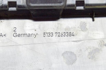 BMW 3 F30 XDRIVE PŘEDNÍ PRAVÉ DVEŘE SVISLÉ LIŠTA 7263384 2.00 DIESEL 14