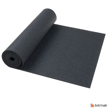 РЕЗИНОВЫЙ КОВрик 5 мм АНТИВИБРАЦИОННЫЙ резиновый плотный барьер для шума и вибрации