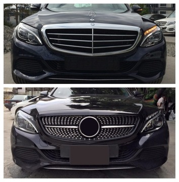 РЕШЕТКА MERCEDES C CLASS W205 AMG DIAMOND CLASSIC STYLE