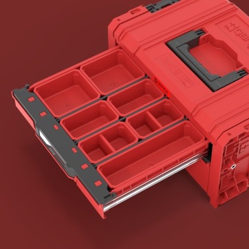 Qbrick System Pro Brane2 Toolbox2.0 Expert Red Ultra HD Custom 9,5 л+4,5 л.